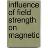 Influence of field strength on magnetic door Parizel