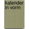 Kalender in vorm by J. Silvis