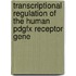 Transcriptional regulation of the human PDGFX Receptor gene