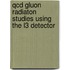 QCD gluon radiaton studies using the L3 detector