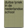 Duitse lyriek in de Nederlandse school door C. Tuk