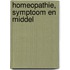 Homeopathie, symptoom en middel