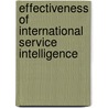 Effectiveness of international service intelligence by M.J.H. van Birgelen