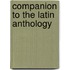 Companion to the Latin Anthology