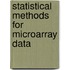 Statistical Methods for Microarray Data