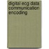 Digital ecg data communication encoding