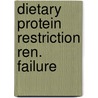 Dietary protein restriction ren. failure by Rosman