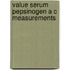 Value serum pepsinogen a c measurements