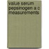 Value serum pepsinogen a c measurements