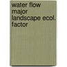 Water flow major landscape ecol. factor by Wassen