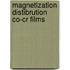Magnetization distibrution co-cr films