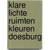 Klare lichte ruimten kleuren doesburg door Straaten