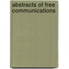 Abstracts of free communications door Onbekend