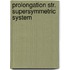 Prolongation str. supersymmetric system