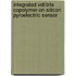 Integrated vdf/trfe copolymer-on-silicon pyroelectric sensor