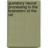 Gustatory neural processing in the brainstern of the rat door C. Streefland