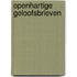 Openhartige geloofsbrieven