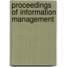 Proceedings of information management door Onbekend
