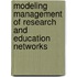 Modeling management of research and education networks