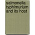 Salmonella typhimurium and its host