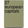 27 European capitals door P. Vandenbroeck
