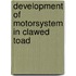 Development of motorsystem in clawed toad