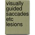 Visually guided saccades etc lesions