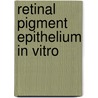 Retinal pigment epithelium in vitro door Timmers