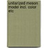 Unitarized meson model incl. color etc