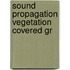 Sound propagation vegetation covered gr