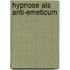 Hypnose als anti-emeticum