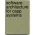 Software architecture for capp systems