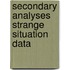 Secondary analyses strange situation data