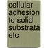 Cellular adhesion to solid substrata etc