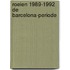 Roeien 1989-1992 de barcelona-periode