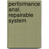 Performance anal. repairable system by Wartenhorst