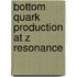Bottom quark production at z resonance