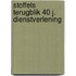 Stoffels terugblik 40 j. dienstverlening