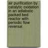 Air purification by catalytic oxidation in an adiabatic packed bed reactor with periodic flow reversal door L. van de Beld