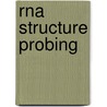 RNA structure probing door A.W.M. Teunissen