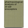 Pharmacological analysis of xil-ADR enoceptors door W.B. Stam