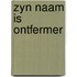 Zyn naam is ontfermer