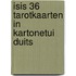 Isis 36 tarotkaarten in kartonetui duits