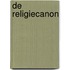 De religiecanon