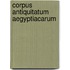Corpus antiquitatum aegyptiacarum