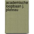 Academische loopbaan j. plateau