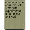Comparisons of equations of state with experimental data for R32 and R125 door J. Kilner