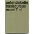 Oefendiskette basiscursus Excel 7 NL
