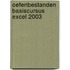 Oefenbestanden Basiscursus Excel 2003