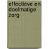Effectieve en doelmatige zorg